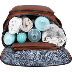 Kidzroom Rugzak Veranderen Care Blessing Brown -Kinderwagen Korting kidzroom rugzak veranderen care blessing brown a350243 4