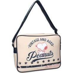 Kidzroom Schoudertas Snoopy There's Only One Sand -Kinderwagen Korting kidzroom schoudertas snoopy theres only one sand a392468 4