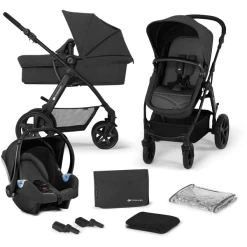 Kinderkraft Combi Kinderwagen 3 In 1 MOOV CT Black