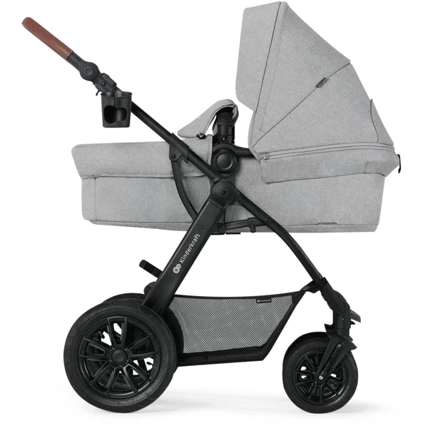 Kinderkraft Combi Kinderwagen 3 In 1 XMOOV Light Grijs 2 Kinderkraft Combi Kinderwagen 3 In 1 XMOOV Light Grijs - Afbeelding 2