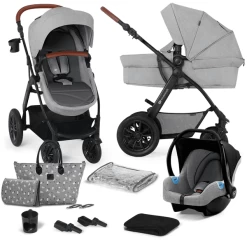 Kinderkraft Combi Kinderwagen 3 In 1 XMOOV Light Grijs