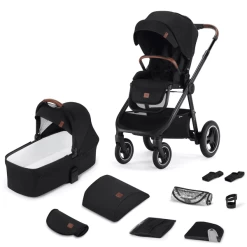 Kinderkraft Combi Kinderwagen EVERYDAY 2 In 1 Black