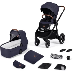 Kinderkraft Combi Kinderwagen EVERYDAY 2 In 1 Denim