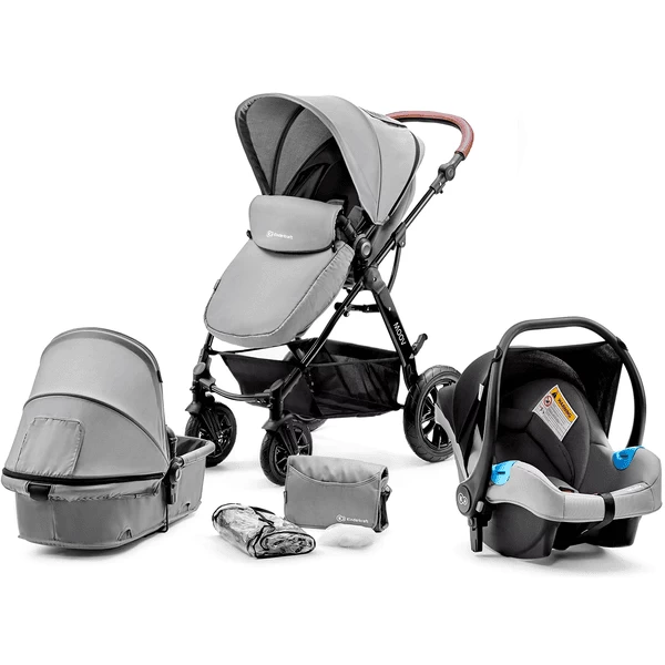 Kinderkraft Combikinderwagen 3 In 1 Moov Grey 1 Kinderkraft Combikinderwagen 3 In 1 Moov Grey
