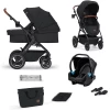 Kinderkraft Kinderwagen 3 In 1 B-TOUR Black