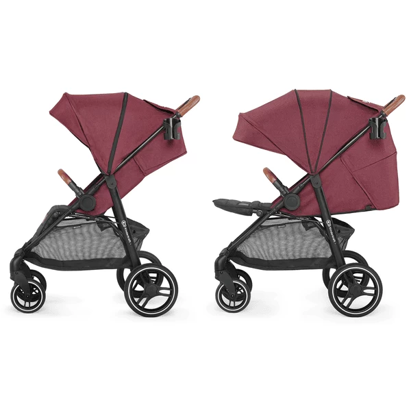 Kinderkraft Kinderwagen Grande 2020 Burgundy 3 Kinderkraft Kinderwagen Grande 2020 Burgundy - Afbeelding 3