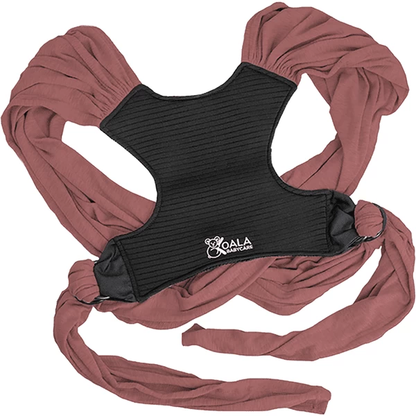 KOALA BABY CARE ® Draagdoek Bordeaux 3 KOALA BABY CARE ® Draagdoek Bordeaux - Afbeelding 3