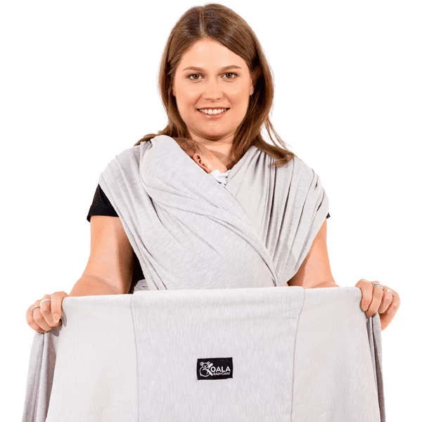 KOALA BABY CARE ® Draagdoek Grijs 4 KOALA BABY CARE ® Draagdoek Grijs - Afbeelding 4