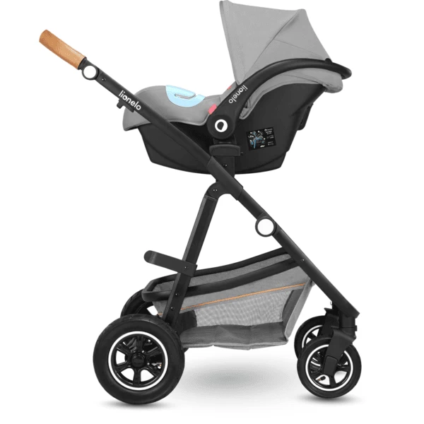 Lionelo Amber 3 In 1 Grijs Combi Kinderwagen Stone 3 Lionelo Amber 3 In 1 Grijs Combi Kinderwagen Stone - Afbeelding 3