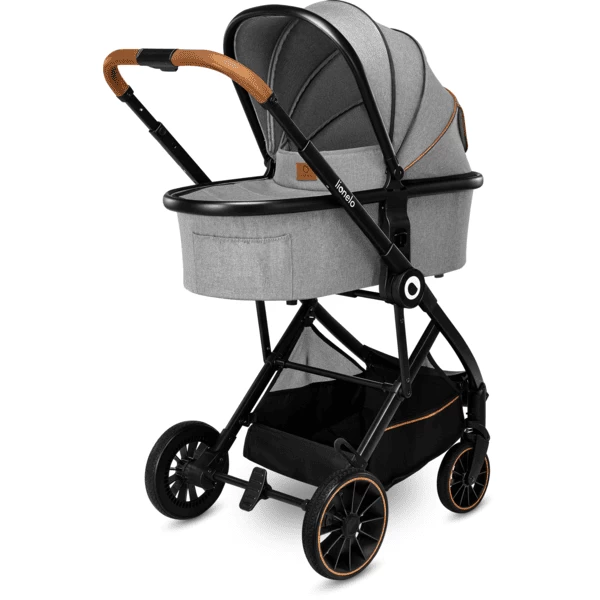 Lionelo Kinderwagen Riya 3 In 1 Grijs Stone 2 Lionelo Kinderwagen Riya 3 In 1 Grijs Stone - Afbeelding 2