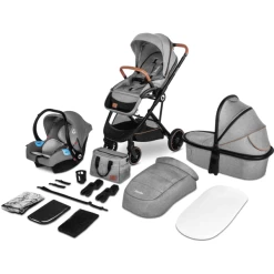 Lionelo Kinderwagen Riya 3 In 1 Grijs Stone