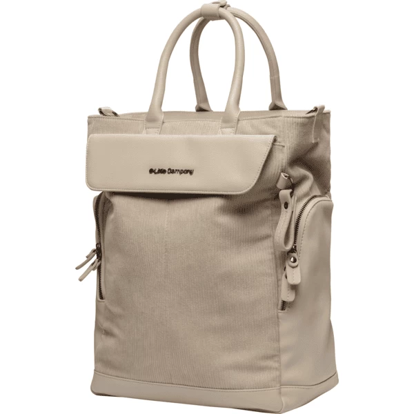 Little Company Luierrugzak Tulum Rib Ecru 1 Little Company Luierrugzak Tulum Rib Ecru