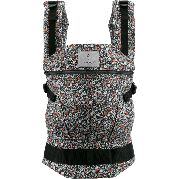 Manduca Draagzak First By Bellybutton SoftBlossom Dark 2 Manduca Draagzak First By Bellybutton SoftBlossom Dark - Afbeelding 2