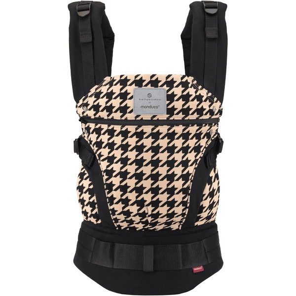 Manduca Draagzak First Van Bellybutton Pepita Black 2 Manduca Draagzak First Van Bellybutton Pepita Black - Afbeelding 2