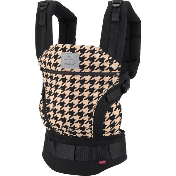 Manduca Draagzak First Van Bellybutton Pepita Black 1 Manduca Draagzak First Van Bellybutton Pepita Black