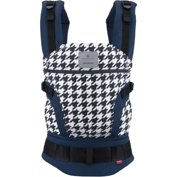 Manduca Draagzak First Van Bellybutton Pepita Navy 2 Manduca Draagzak First Van Bellybutton Pepita Navy - Afbeelding 2