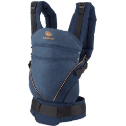 Manduca Draagzak XT Cotton Denimblue-Toffee -Kinderwagen Korting manduca draagzak xt cotton denimblue toffee a275067 2