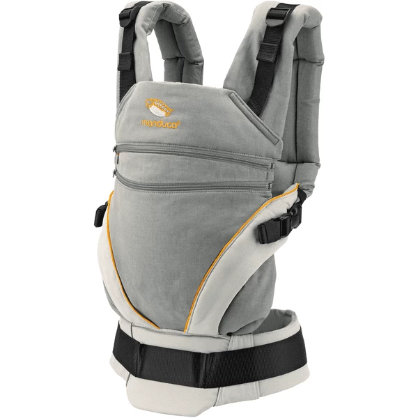 Manduca Draagzak XT Grey-orange 3 Manduca Draagzak XT Grey-orange - Afbeelding 3