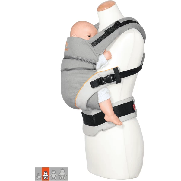 Manduca Draagzak XT Grey-orange 5 Manduca Draagzak XT Grey-orange - Afbeelding 5