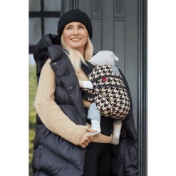 Manduca Draagzak XT Van Bellybutton Pepita Black -Kinderwagen Korting manduca draagzak xt van bellybutton pepita black a389677 2