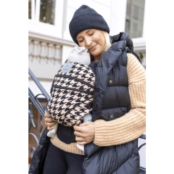 Manduca Draagzak XT Van Bellybutton Pepita Black -Kinderwagen Korting manduca draagzak xt van bellybutton pepita black a389677 3