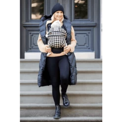 Manduca Draagzak XT Van Bellybutton Pepita Black -Kinderwagen Korting manduca draagzak xt van bellybutton pepita black a389677 4