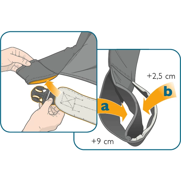 Manduca Verlenging ExTend Voor Draagzak Black 4 Manduca Verlenging ExTend Voor Draagzak Black - Afbeelding 4