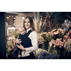 Najell Voorgevormde Draagdoek Charcoal Black -Kinderwagen Korting najell voorgevormde draagdoek charcoal black a310752 4