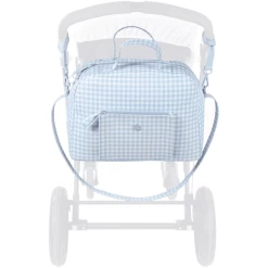 Pasito A Pasito Luiertas In Blauw/wit -Kinderwagen Korting pasito a pasito luiertas in blauw wit a396845 4