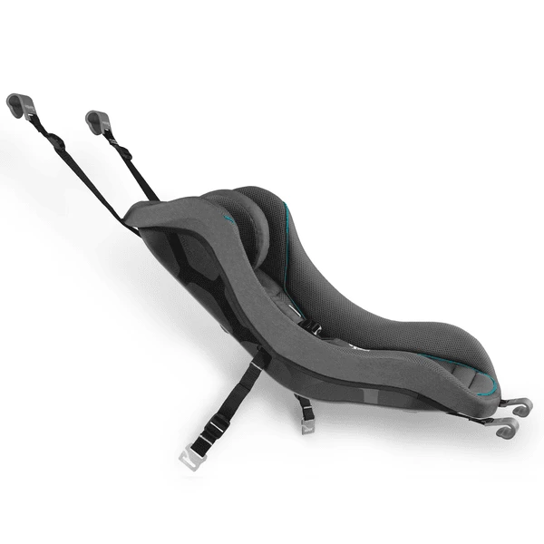 Qeridoo ® Babyzitje Donkergrijs Voor Kinderfietskarren 2 Qeridoo ® Babyzitje Donkergrijs Voor Kinderfietskarren - Afbeelding 2