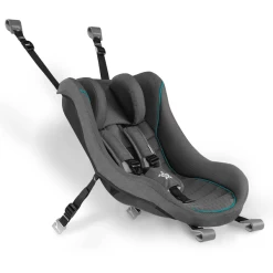 Qeridoo ® Babyzitje Donkergrijs Voor Kinderfietskarren