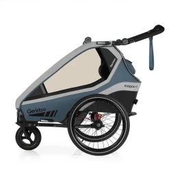 Qeridoo ® Kidgoo1 Navy Blauw Kinderfietskar -Kinderwagen Korting qeridoo kidgoo1 navy blauw kinderfietskar a337807 3