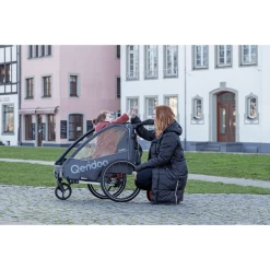 Qeridoo ® Kinderfietskar QUPA 1 Lime 7 Qeridoo ® Kinderfietskar QUPA 1 Lime -Kinderwagen Korting qeridoo kinderfietskar qupa 1 lime a337818 2