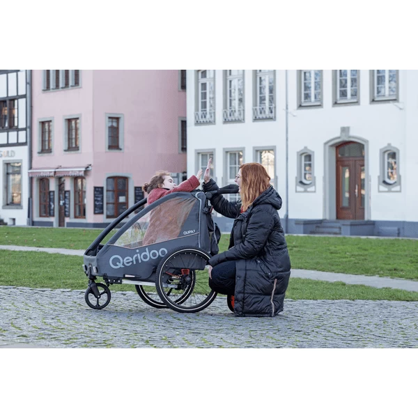 Qeridoo ® Kinderfietskar QUPA 1 Lime 3 Qeridoo ® Kinderfietskar QUPA 1 Lime - Afbeelding 3