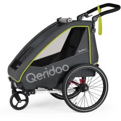 Qeridoo ® Kinderfietskar QUPA 1 Lime