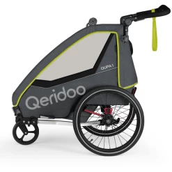 Qeridoo ® Kinderfietskar QUPA 1 Lime 9 Qeridoo ® Kinderfietskar QUPA 1 Lime -Kinderwagen Korting qeridoo kinderfietskar qupa 1 lime a337818 4