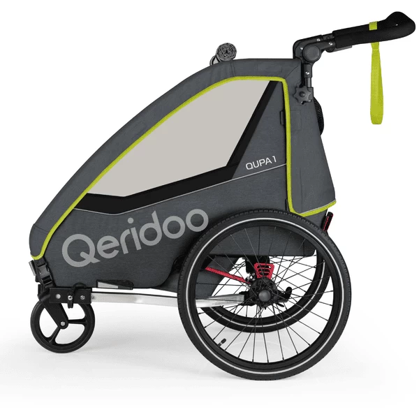 Qeridoo ® Kinderfietskar QUPA 1 Lime 5 Qeridoo ® Kinderfietskar QUPA 1 Lime - Afbeelding 5