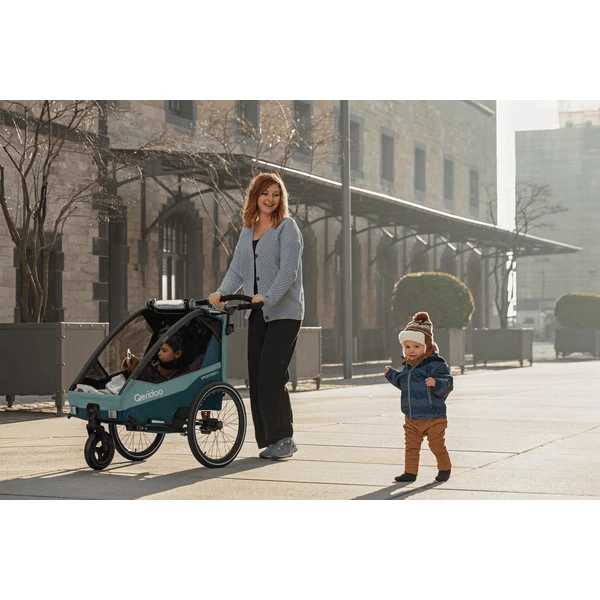 Qeridoo ® Sportrex 2 Kinderfietskar Limited Edition Mineral Blue 3 Qeridoo ® Sportrex 2 Kinderfietskar Limited Edition Mineral Blue - Afbeelding 3