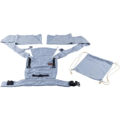 SCHMUSEWOLKE Draagzak Half Buckle Fleur Provence Linnen 8 SCHMUSEWOLKE Draagzak Half Buckle Fleur Provence Linnen -Kinderwagen Korting schmusewolke draagzak half buckle fleur provence linnen a371897 3