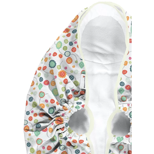 Snugglebundl Baby Buttons Draagzak - Bio Cotton 2 Snugglebundl Baby Buttons Draagzak - Bio Cotton - Afbeelding 2