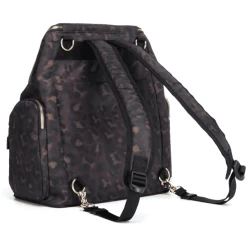Storksak Changing Backpack Alyssa Leopard Black -Kinderwagen Korting storksak changing backpack alyssa leopard black a384823 4