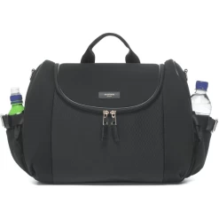 Storksak Luiertas Poppy Luxe Black Scuba - Zwart -Kinderwagen Korting storksak luiertas poppy luxe black scuba zwart a256626 4