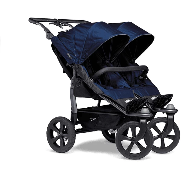 Tfk Duo Ecco Broertje/zusje Kinderwagen Marine 2 Tfk Duo Ecco Broertje/zusje Kinderwagen Marine - Afbeelding 2
