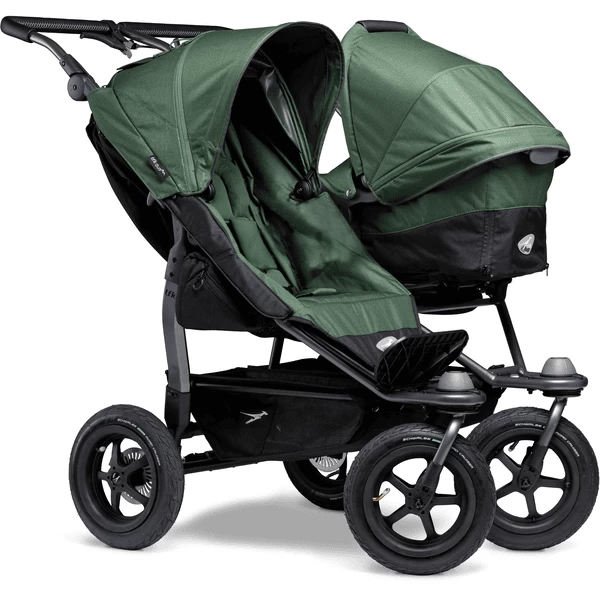 Tfk Tweelingwagen Duo Air Olive 1 Tfk Tweelingwagen Duo Air Olive