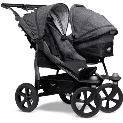 Tfk Tweelingwagen Duo Ecco Premium Antraciet