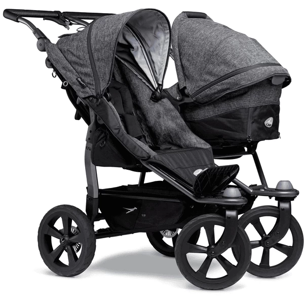 Tfk Tweelingwagen Duo Ecco Premium Antraciet 1 Tfk Tweelingwagen Duo Ecco Premium Antraciet