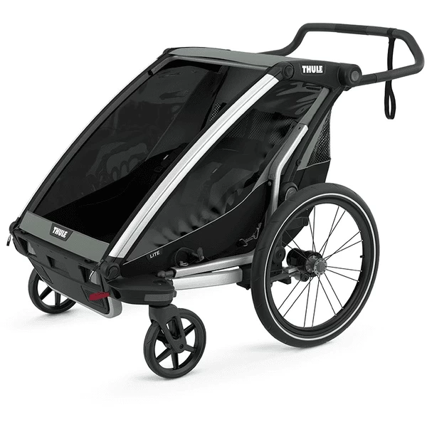 THULE Kinderfietskar Chariot Lite 2 Agave 2 THULE Kinderfietskar Chariot Lite 2 Agave - Afbeelding 2