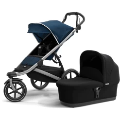 THULE Kinderwagen Urban Glide 2 Met Reiswieg Majolica Blauw