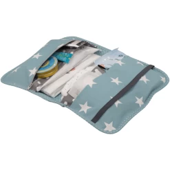 Ullenboom Patchwork Luiertas - Safari Pepermunt -Kinderwagen Korting ullenboom patchwork luiertas safari pepermunt a310467 3