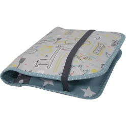 Ullenboom Patchwork Luiertas - Safari Pepermunt -Kinderwagen Korting ullenboom patchwork luiertas safari pepermunt a310467 4